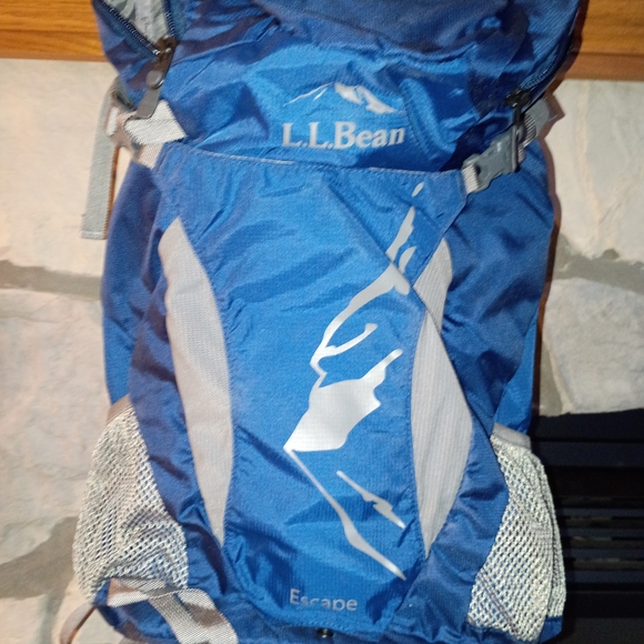 L.L. Bean Blue and Gray Men's Bag - Picture 3 of 3